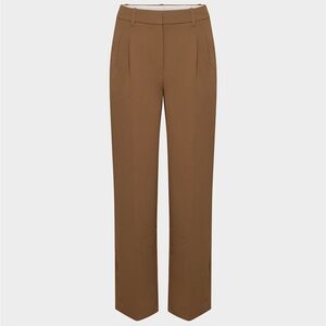 Aritzia The Effortless Pant Crepette Chocolatier Brown Size 2